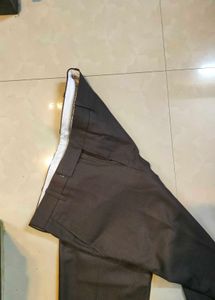 Brown Formal  Pants