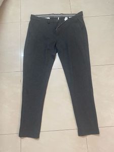 Men's Gray Casual Pants