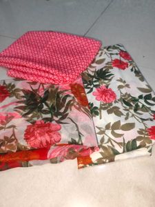 Crepe Synthetic Dress Material Full
