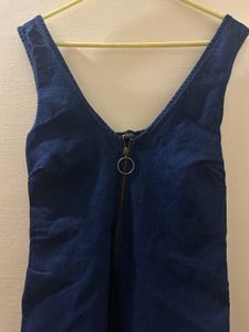 Denim Dress and T-shirt