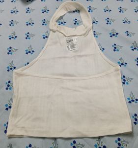 Halter Neck Sleeveless Top