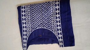 Elegant Blue Embroidered Kurta