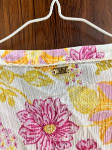 Cutest Floral Long Sleeve Kurti!
