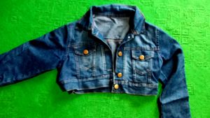 Denim Crop Jacket