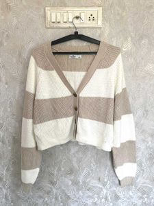 Striped oversized Cardigan