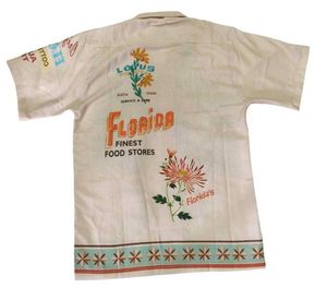Tiger Florida Cuban Coller Oversized Shirt