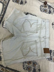 Denim shorts - Light blue