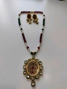 Polki Necklace Set