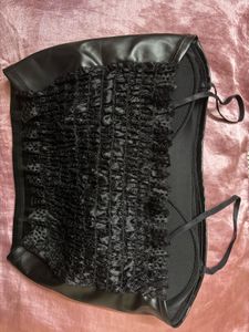 Sleek Black Corset Top