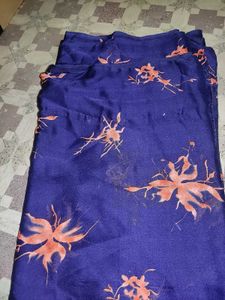 Moss Crape Saree