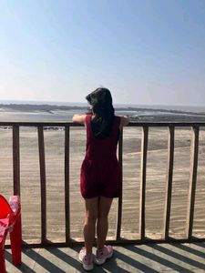 Maroon Romper