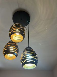 Modern Black Pendant Light