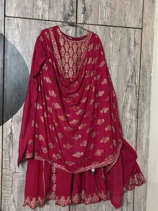 pink Ethnic Party wear set