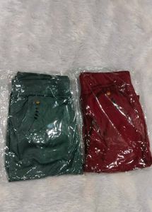 🆕✅Combo Of 2 Brand NEW Lycra Trouser Cum Jeggings