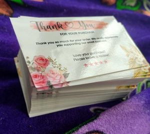 Thank You Card - New!(pack of 100)