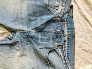 Levi Strauss Striped Jeans