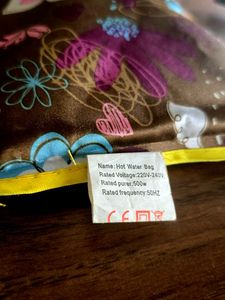 Floral Electric Hot Water Bag