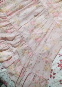 &#34;Floral pastel dress – light, flowy, ,summer Vibes