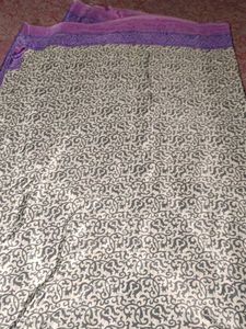 Elegant Crape Saree