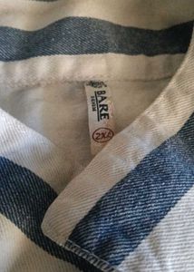 Striped Denim Jacket