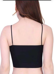 Sleek Black Crop Top