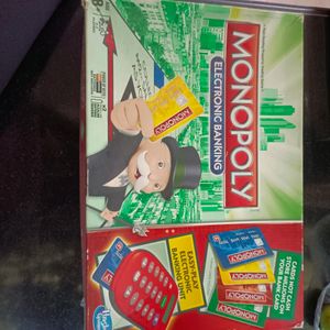 Monopoly E-Banking fantasy boardgame for Families
