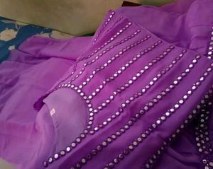 Choli Skirt Set With Shrug
