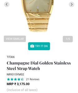 Titan Men&#39;s Watch ⌚