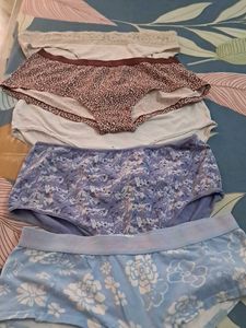Five Pure Cotton  Imported Fabric  Panty Xxl
