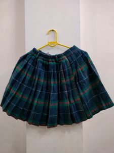Woollen Mini Skirt
