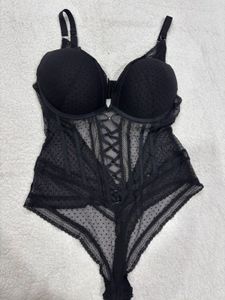 Black Lace Bodysuit