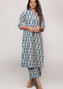 Floral Print Kurta Set