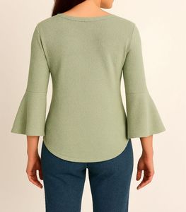 Code Mint Green Top
