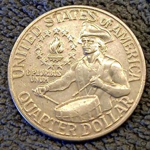 Rare Bi Centinnel US Quarter Dollar