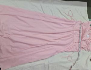 Sleeveless Night Gown With Flies.