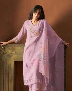Elegant Embroidered Kurta Set