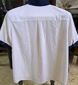 White &amp; red Shirt ComboFor Woman&#39;s With Free