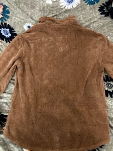 Snitch Brown Corduroy Button-Down Shirt