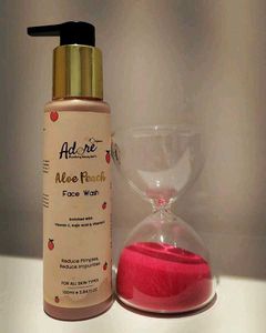 Aloe Peach Face Wash - Glow Boosting Cleanser