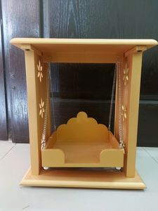 WOODEN laddo Gopal Ji Jhulaa