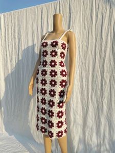 Crochet African Flower Grannysquare Dress