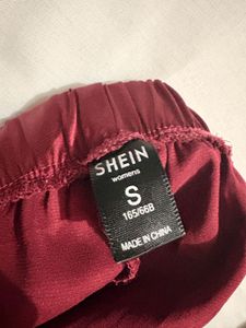 Red Lace Pajama Shorts