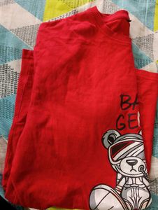 Oversized Red Tshirt..