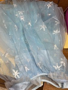 Elsa Frozen ball gown
