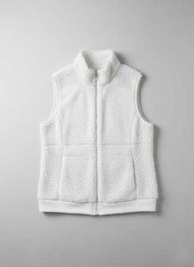 White Sherpa Vest