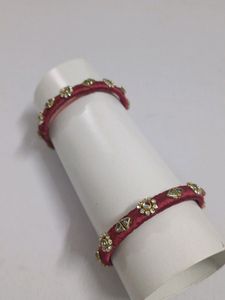 10% Off!! Exquisite Handmade Silk Thread Bangles