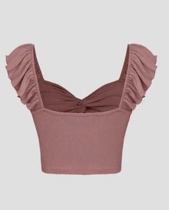 Ruffle Sleeve Top