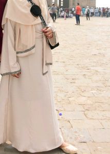 Elegant Abaya With Belt And Duppta