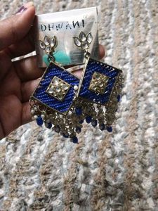 Blue 🔵 Earrings 😍