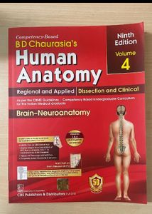 BDC Latest Edition Neuanatomy Vol 4 Textbook